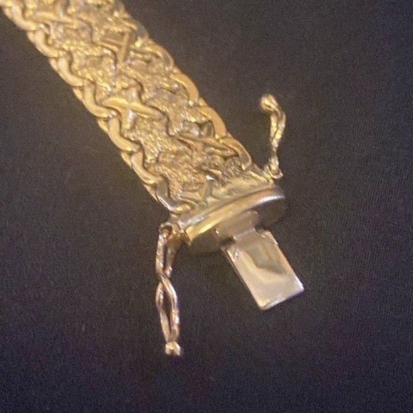 Bracelet “Star” unisex design for women and men Solid pure Gold 21.7 gr 14K - Picture 8 of 13